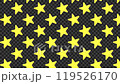 4K ループ 透過背景 動画配信 星 回転 塗りつぶし / Loop Yellow Star 119526170