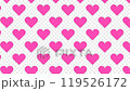 4K ループ 透過背景 動画配信 ハート ピンク 停止 塗りつぶし / Loop Pink Hear 119526172
