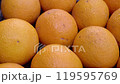 Juicy oranges at a vibrant Italian market 119595769