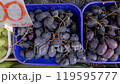 Grapes on display at an Italian market 119595777