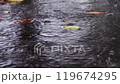 Strong rain 119674295