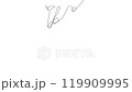 A monochromatic illustration of a snake, with intricate details and a graceful gesture, on a clean white background 119909995