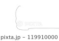 A white rectangle with a minimalistic logo in the center, surrounded by a subtle circle pattern. The brands name is written in a stylish font on top of the white background 119910000