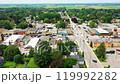 Aerial view of Exeter, Ontario, Canada 4K Aerial view of Exeter, Ontario, Canada 4K 119992282