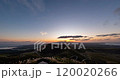 Oga City Sunset view from Mt. Kanpu 2/4 Time-lapse video 120020266
