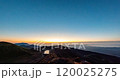 Akita Komagatake: Sunrise view from Mt. Otokodake 2/4 Time-lapse video 120025275