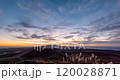 Oga City Sunset view from Mt. Kanpu 4/4 Time-lapse video 120028871
