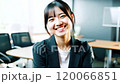 Smiling Japanese woman in the office 120066851