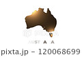 Australia Map Showing Up Intro By Regions 4k animated australian map intro background with countries appearing and fading one by one and camera movement 120068699