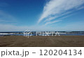 石川県かほく市高松北部海水浴場　波打ち際 120204134