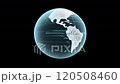Digitally rendered glow of the Earth 120508460
