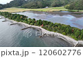 Flying and taking aerial photos to get a full view of Nami no Hashidate 120602776