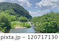小山を望む　小坂川 120717130