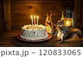 Squirrels' birthday party 120833065