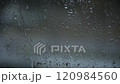 Rain Drops on Glass: Rainy Day Texture 120984560