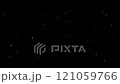 圓形光效粒子漂浮黃色背景透明 121059766