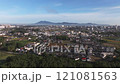 筑波山　空撮　街中 121081563