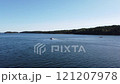 Boats moving in a bay in Sweden. 121207978