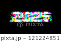 2025 Glitch Text Animation for Happy New Year Video 121224851