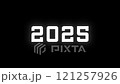 2025 Cyber Glitch Animation Text Pixel for New Year Video 121257926