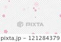 帶有 alpha 通道的櫻花顆粒 121284379
