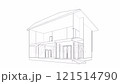 3D looped animation of building project 121514790