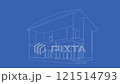 3D looped animation of building project 121514793