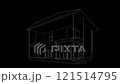 3D looped animation of building project 121514795