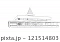 3D looped animation of building project 121514803