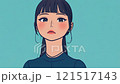 馬尾辮的冷靜女孩 121517143