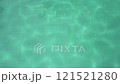 Ripple Water in swimming pool with sun reflection 121521280