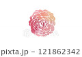 旋轉玫瑰花動畫 旋轉玫瑰花動畫 121862342