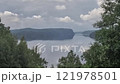 Karnsjon Lake in Western Sweden Bohuslan TImelaspe Zoom Out 121978501