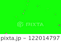 Petal particles Green background Moving background material 122014797