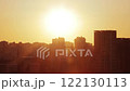 Sunset over a city 122130113