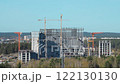 Construction process of a high-rise multi-story building 122130130