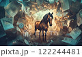 Surreal Horse: Time and Paper Storm 122244481