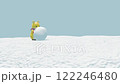 動物小孩堆雪人 122246480