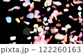 五彩紙屑視訊材料。使用人工智慧生成。 122260163