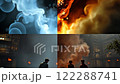 Video Collage of Disasters 122288741