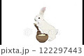 這是兔子製作麻糬的影片素材。使用人工智慧生成。 122297443