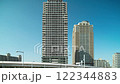 春のお台場 台場 街並み のぞみ橋 ジンバル ドリーショット 春のお台場 台場 街並み のぞみ橋 ジンバル ドリーショット 122344883