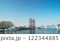 春のお台場 台場 街並み のぞみ橋 ジンバル ドリーショット 春のお台場 台場 街並み のぞみ橋 ジンバル ドリーショット 122344885
