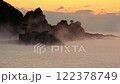 串本町田原海岸の海霧 122378749