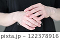 Wrist pain relief and massage concept for improved mobility and comfort 122378916