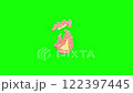 Animated Fire Element: Flickering Flame, Green Screen Loop 122397445