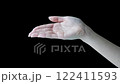 Put your fingers together in a guide pose 122411593
