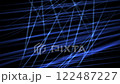 Intersecting blue lines 122487227