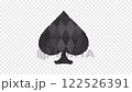 Spade transition (black) 122526391