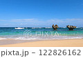 沖縄 古宇利島 ハートロックの海 定点映像 波 122826162